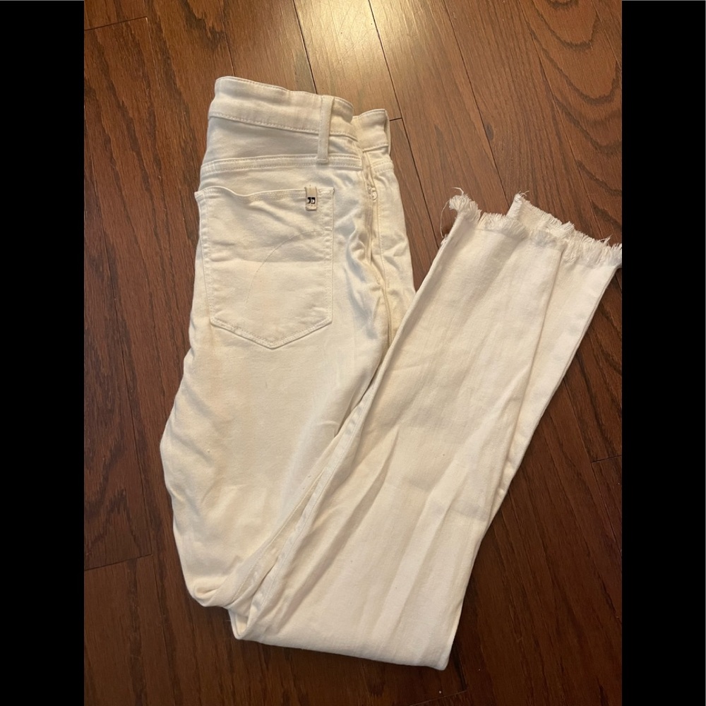 Joes Jeans White High Rise Skinny Ankle Pants